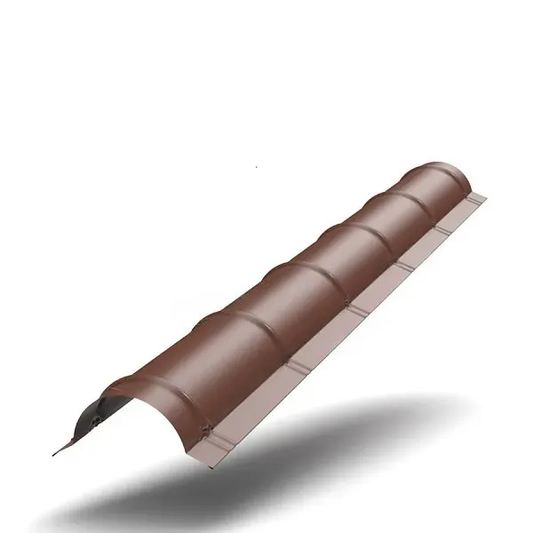 Планка конька круглого R110x2000 Полиэстер 0,45 RAL