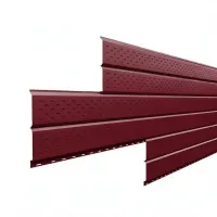 Софит Lбрус-15х240 Полиэстер 0.4, RAL 3005
