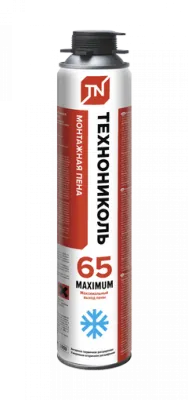 Технониколь Пена монтажная 65 Maximum Зимняя, 850 мл