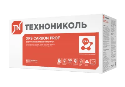 Плиты пенополистирольные экструзионные CARBON PROF SLOPE 4,2% Плита К 1200х600х35/60