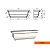 ПЛВ-250/1 Капитель пилястры LEPNINAPLAST