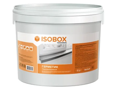 Технониколь Герметик Isobox пароизоляционный акриловый 7 кг, Внутренний А