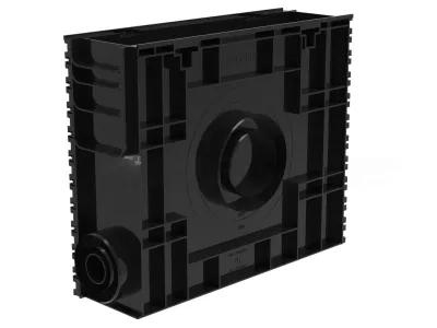 Пескоуловитель пластиковый SteeStart DN100 504*148*413