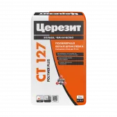 Церезит CT 127 POLYMER PLUS Белая полимерная шпаклевка для внутренних работ 25кг