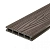 Террасная доска Decking Urban 150х24х3000 венге (Темный Орех)