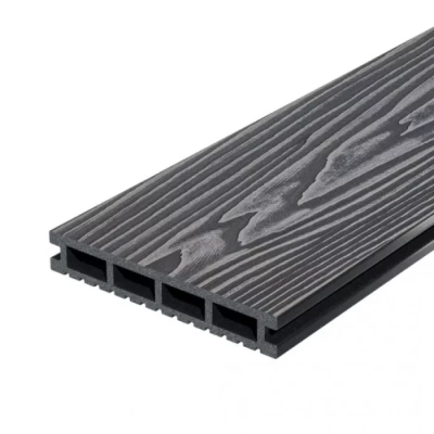 Террасная доска Decking Urban 150х24х4000 графит (Жженый Кедр)