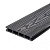 Террасная доска Decking Urban 150х24х3000 графит (Жженый Кедр)