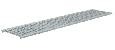 Решетка стальная штампованная SteeStart DN200 A15 1000*236*15