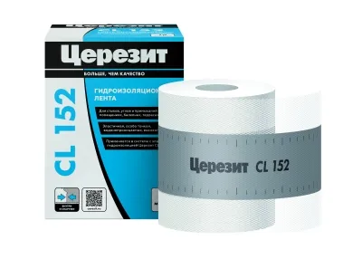 Церезит CL 152 Водонепроницаемая лента для герметизации швов 10м